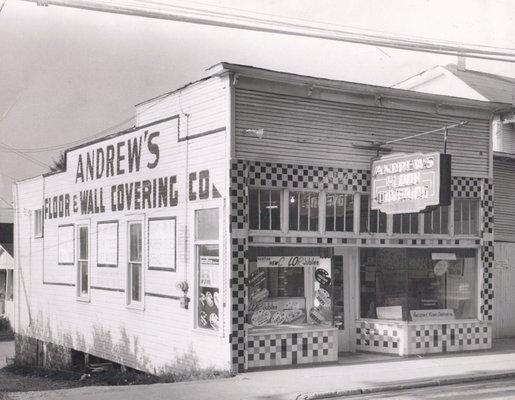 Andrews Floor Covering in 1950