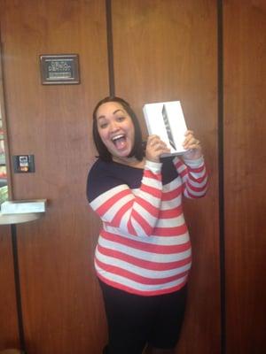 Yay... our incentive programs are just awesome, Brook is the winner of our Mini Ipad giveaway