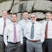 Our six attorneys: David Rovang, Ian De Verna, Steve Franklin, Andrew Becker, and Chris Lund.