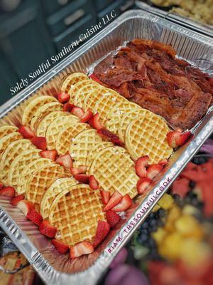 Waffles | 2lbs. Peppered Thick-cut Bacon