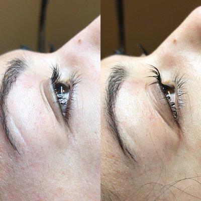 Ellebana Lash Lift. Lasts up to 6-8 + weeks. Must make appointment online with a deposit.