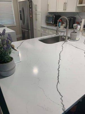 Quartz Countertops in Greylac