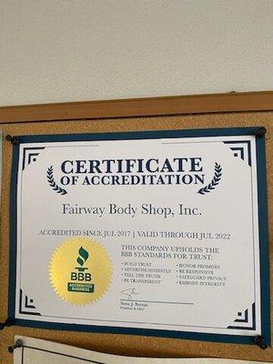 Fairway Body Shop