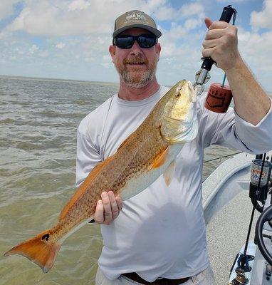 East Matagorda Bay redfish.