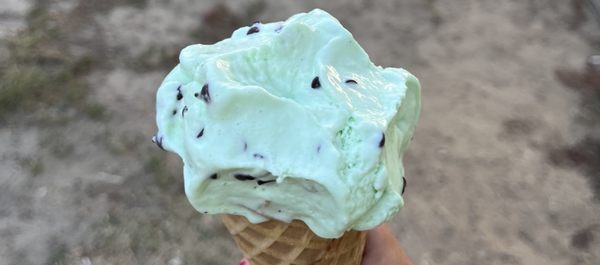 Mint ice cream