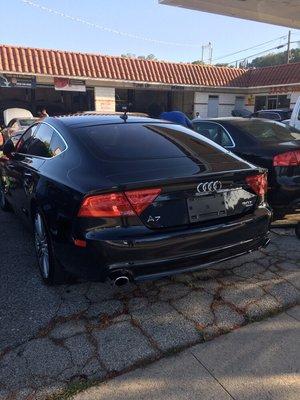 Audi, A7, service, repair, engine