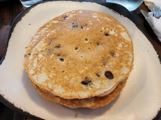 Chocolate chip pancakes