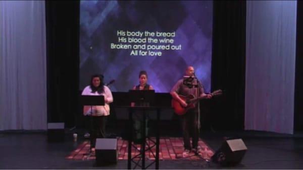 Worship team this week.