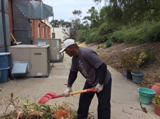 Work Day at St. Timothy's