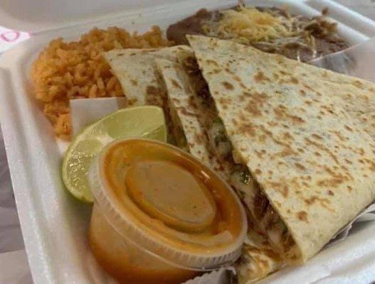 Quesadilla Plate