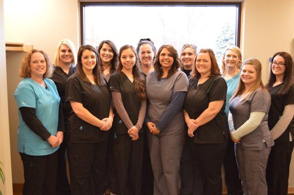 Our team here at Dental Care Team!