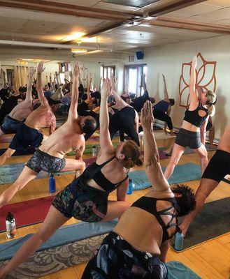 Hot yoga and pilates classes at Mountain Lotus!