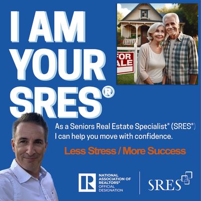 Specializing in 50+ market as a Seniors Real Estate Specialist®