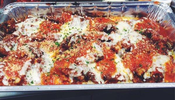 Chicken Parm - nice big pieces and delicious!!