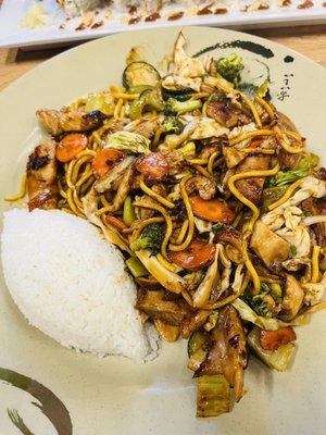 Chicken Yakisoba