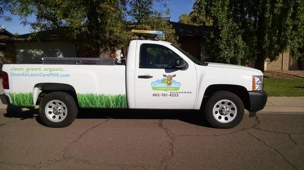 The Clean Air tuck with Solar Panel.