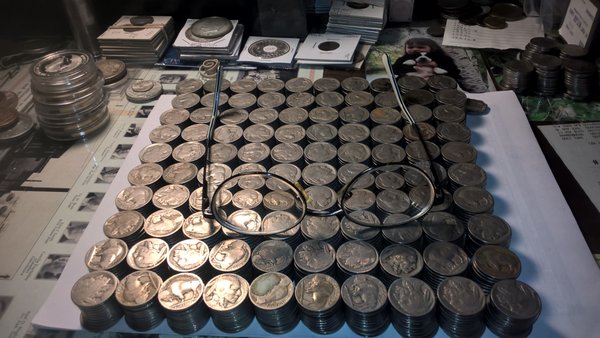 Large collections and single coins will be evaluated with an understanding of current spot bullion prices and coin collector demands.