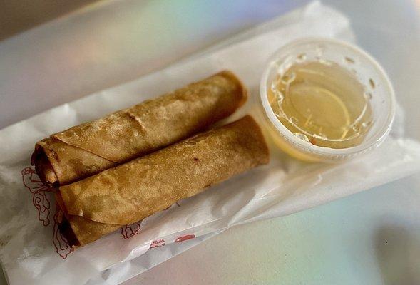 Veggie Egg Rolls (2 for $4.50)