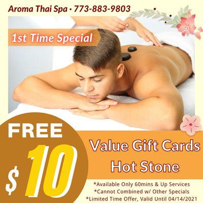 Free $10 Value Gift Cards