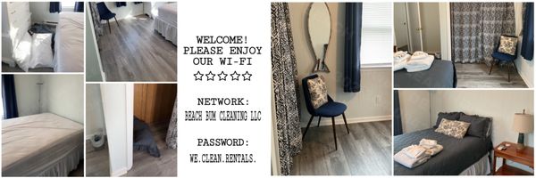 We clean rentals!