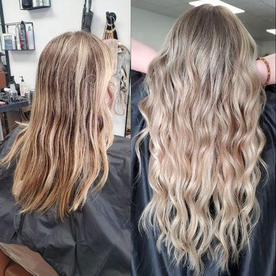 Before & After.  Highlights & Extensions