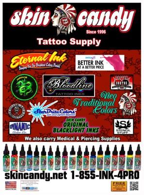 One stop Shop for All your Tattoo Ink and Supplies