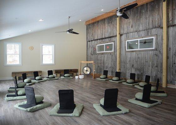 Our new meditation/yoga space.