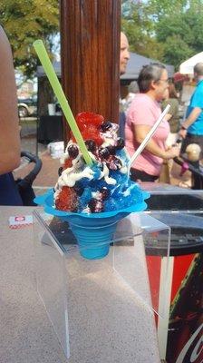 One of our Authentic shave Ice treats