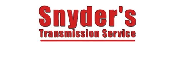 Snyder's Transmission Service