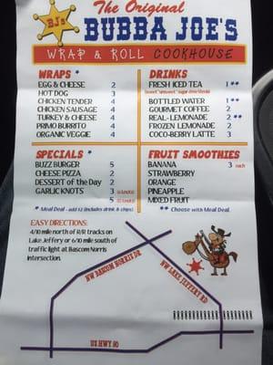 Bubba Joe's Wrap & Roll Cookhouse