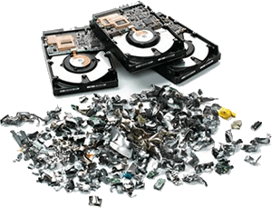 Hard Drive Shredding....."We Shred More Than Just Paper!"