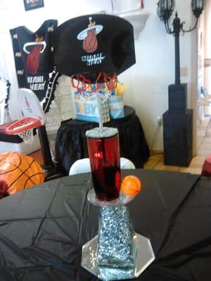 Miami heat baby shower