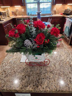 Christmas flowers