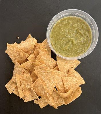 Corn Chips and House Mild Salsa