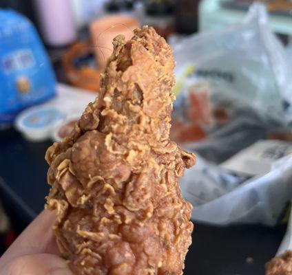 hair in chicken