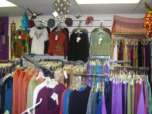 Jambo has a ton of in season clothing, plus all your fun festival wear!