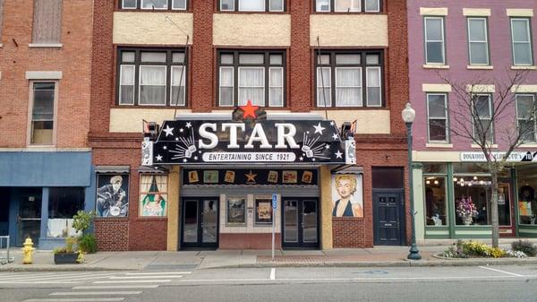 Outside of the Star Theatre