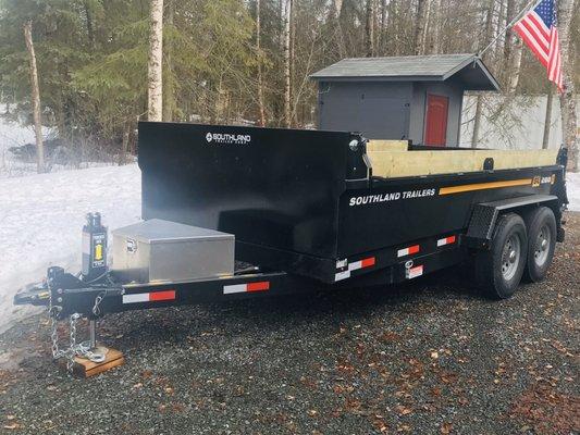 Dump Trailer, ready to work