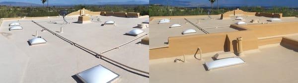 elastomeric roof coatings and flat roof coatings