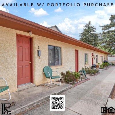 123 Pawnee Avenue, 126 Deer Path Avenue For sale income property with QR code shop/garage Manitou Springs Lewis Embers Real Estate Invest