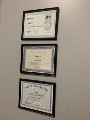 Certifications