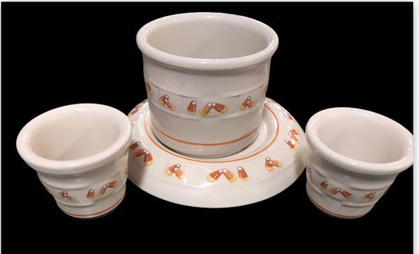 Vintage candy corn set