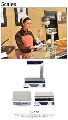 We carry a complete line of both portion-control and price-computing scales from Globe. Visit www.srscooks.com/scales.html