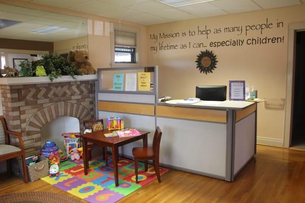 Reinshagen Chiropractic & Family Wellness kids reception