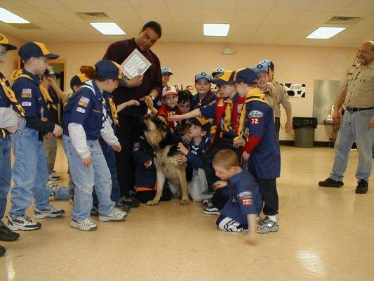 kilos demonstration with the boy scouts