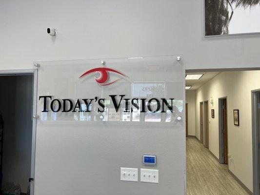 Today's Vision Sign