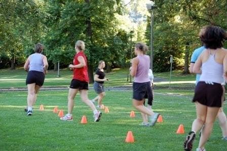 URBAN Boot Camp cone drill