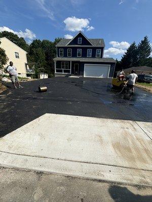 Install new Driveway