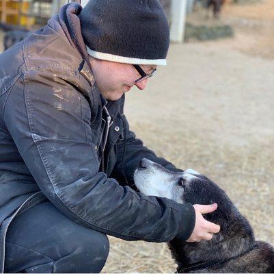 Team Member Asher & Team Pet Tara