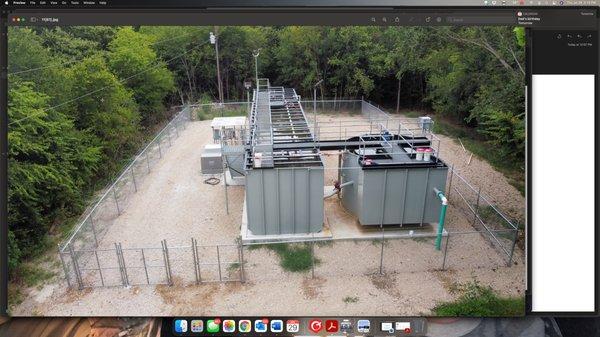 30,000 GPD Wastewater Treatment Plant Serving a Mobile Home Park.